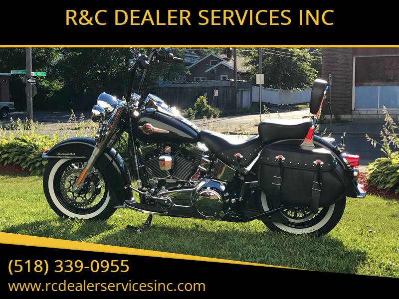 2017 Harley-Davidson FLSTC Heritage Softail for sale at R&C DEALER SERVICES INC in Cohoes NY