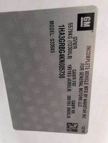 2019 Chevrolet Express 3500