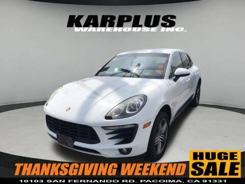 2016 Porsche Macan for sale at Karplus Warehouse in Pacoima CA
