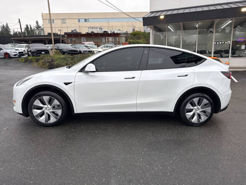 Used 2023 Tesla Model Y Long Range with VIN 7SAYGDEE8PA106119 for sale in Edmonds, WA