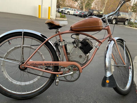 1950 Schwinn Whizzer Spitfire for sale at HIGH-LINE MOTOR SPORTS in Brea CA