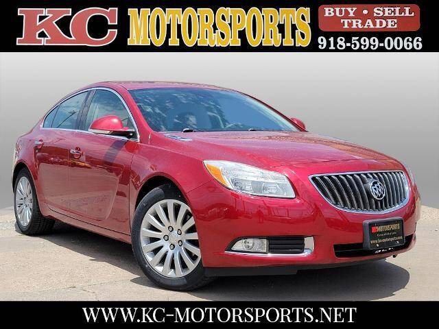 2012 Buick Regal for sale at KC MOTORSPORTS in Tulsa OK
