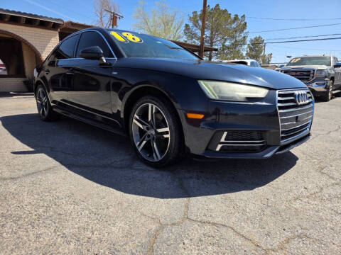 2018 Audi A4 for sale at FRANCIA MOTORS in El Paso TX