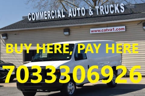 2011 Ford E-Series for sale at Commercial Auto & Trucks in Manassas VA