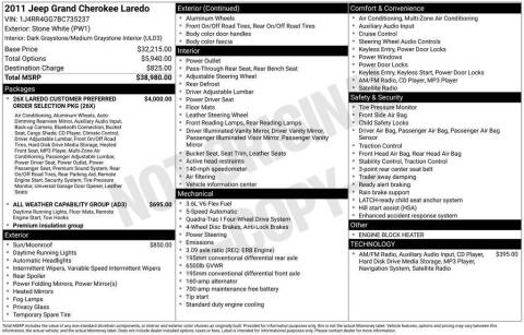 2011 Jeep Grand Cherokee Laredo
