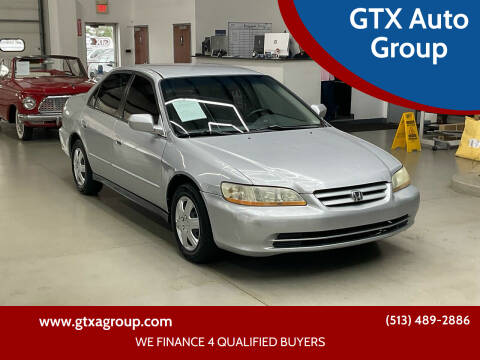 2001 Honda Accord for sale at GTX Auto Group in West Chester OH