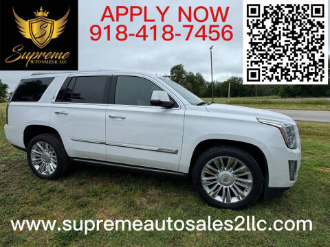 2020 Cadillac Escalade Platinum