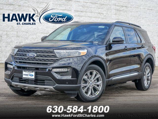 2023 Ford Explorer for sale at Hawk Ford of St. Charles in Saint Charles IL