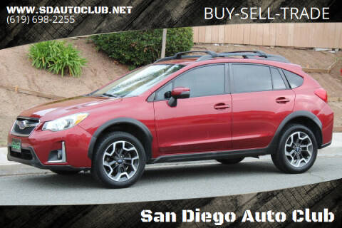 2016 Subaru Crosstrek for sale at San Diego Auto Club in Spring Valley CA