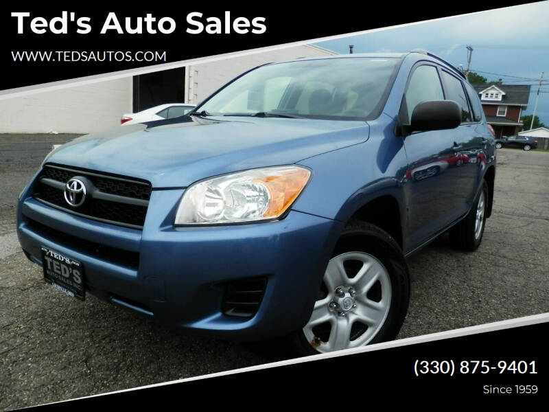 2012 Toyota RAV4 for sale at Ted's Auto Sales in Louisville OH