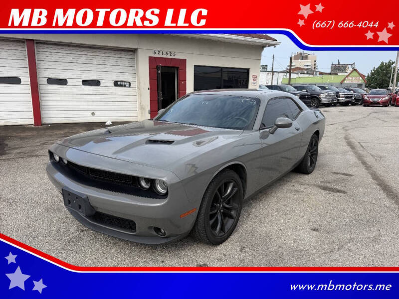 2018 Dodge Challenger SXT