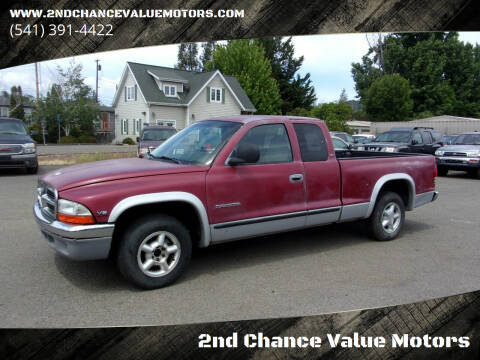 1998 Dodge Dakota for sale at 2nd Chance Value Motors in Roseburg OR