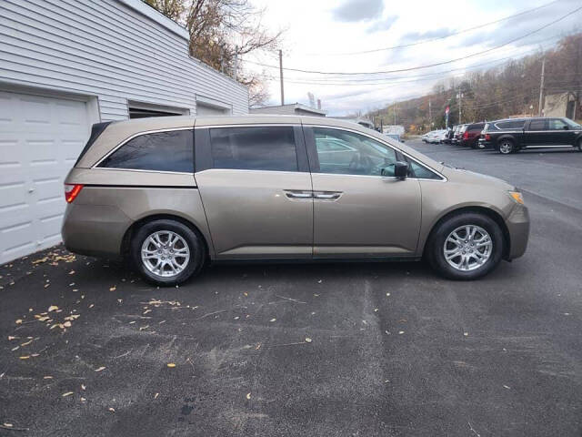 2013 Honda Odyssey for sale at B&J AUTO SALES in Rensselaer, NY