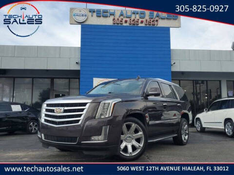 2015 Cadillac Escalade for sale at Tech Auto Sales in Hialeah FL
