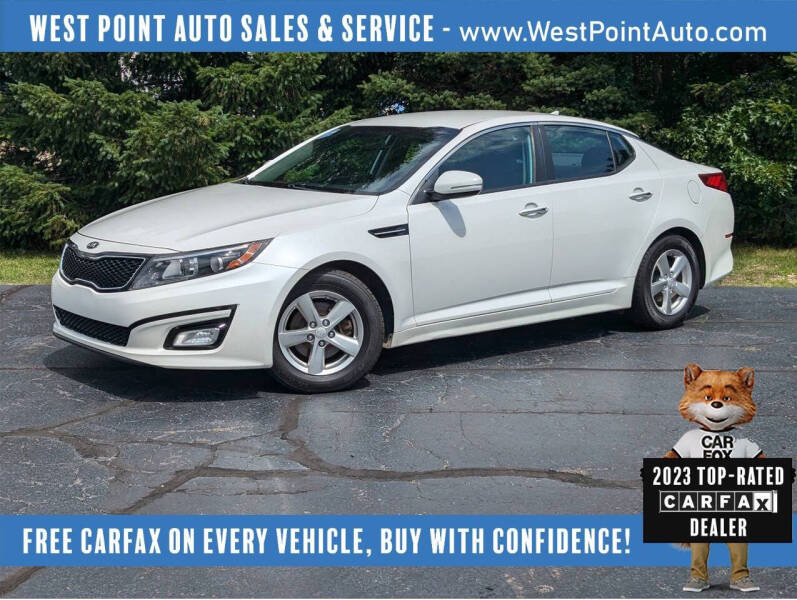 2015 Kia Optima for sale at West Point Auto Sales & Service in Mattawan MI