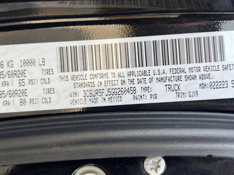 2016 RAM 2500 Laramie