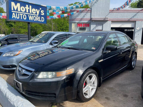 2005 Acura TL for sale at Motley's Auto World in Danville VA