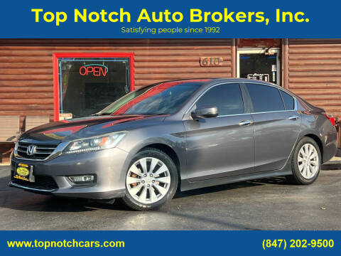 2013 Honda Accord for sale at Top Notch Auto Brokers, Inc. in McHenry IL