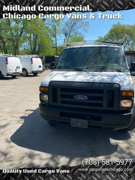 2008 Ford E-Series for sale at Midland Commercial. Chicago Cargo Vans & Truck in Bridgeview IL