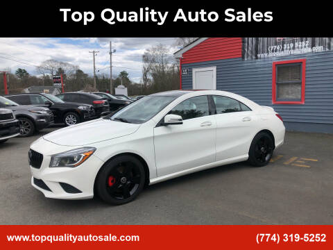 2015 Mercedes-Benz CLA for sale at Top Quality Auto Sales in Westport MA