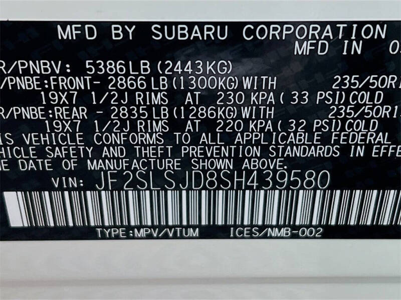 2025 Subaru Forester Sport Hybrid