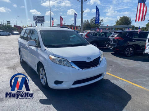 2013 Toyota Sienna for sale at Auto Mayella in Miami FL