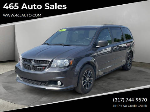 2017 Dodge Grand Caravan for sale at 465 Auto Sales in Indianapolis IN