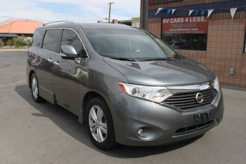 2016 Nissan Quest for sale at NV Cars 4 Less, Inc. in Las Vegas NV