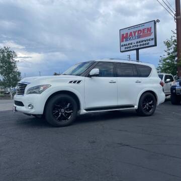 2011 Infiniti QX56 for sale at Hayden Cars in Coeur D Alene ID