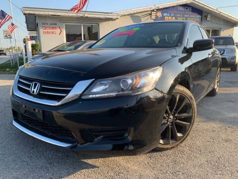 2015 Honda Accord for sale at Auto Loans and Credit in Hollywood FL