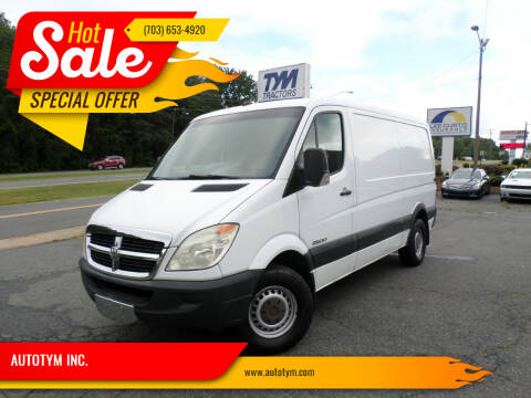 2009 Dodge Sprinter for sale at AUTOTYM INC. in Fredericksburg VA