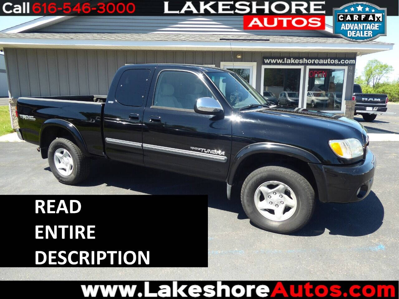 2003 Toyota Tundra for sale at Lakeshore Autos in Holland, MI