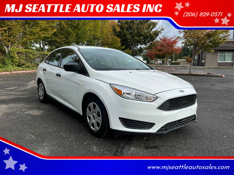 2016 Ford Focus for sale at MJ SEATTLE AUTO SALES INC in Kent WA