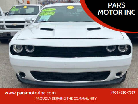 2019 Dodge Challenger for sale at PARS MOTOR INC in Pomona CA