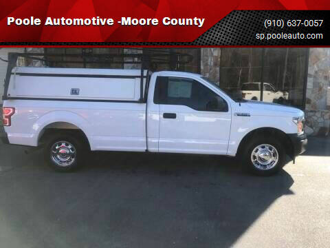 2018 Ford F-150 for sale at Poole Automotive -Moore County in Aberdeen NC