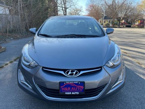 2016 Hyundai Elantra for sale at H & R Auto in Arlington VA