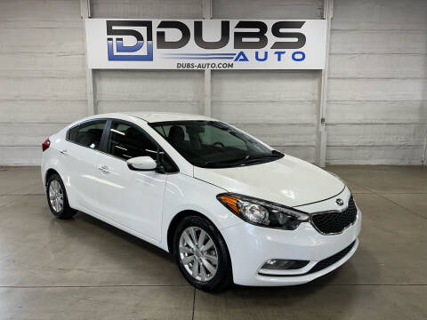 2014 Kia Forte for sale at DUBS AUTO LLC in Clearfield UT