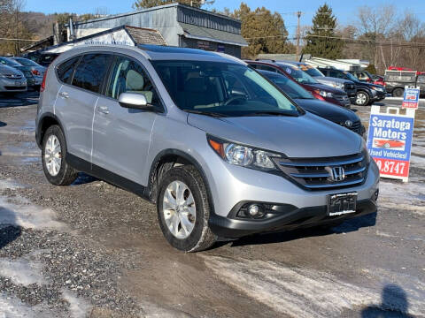 2014 Honda CR-V for sale at Saratoga Motors in Gansevoort NY