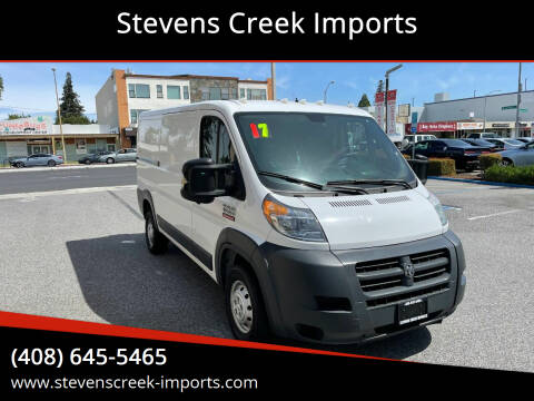 2017 RAM ProMaster for sale at Stevens Creek Imports in San Jose CA