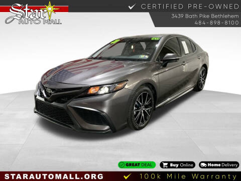 2021 Toyota Camry for sale at STAR AUTO MALL 512 in Bethlehem PA