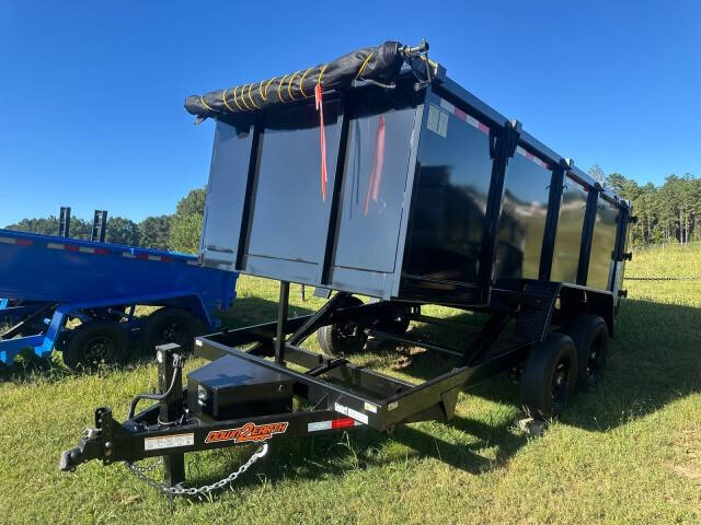 2025 Down 2 Earth 7x14 Dump Trailer 4' sides
