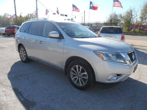 2014 Nissan Pathfinder for sale at Icon Auto Sales in Houston TX