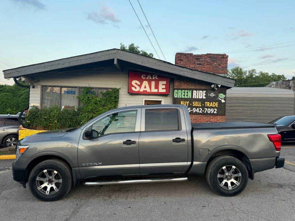 2017 Nissan Titan for sale at Green Ride LLC in NASHVILLE, TN