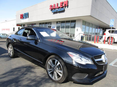 2014 Mercedes-Benz E-Class for sale at Salem Auto Sales in Sacramento CA
