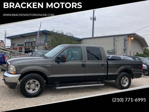 2004 Ford F-250 Super Duty for sale at BRACKEN MOTORS in San Antonio TX