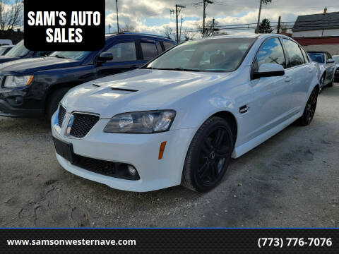 2008 Pontiac G8 for sale at SAM'S AUTO SALES in Chicago IL