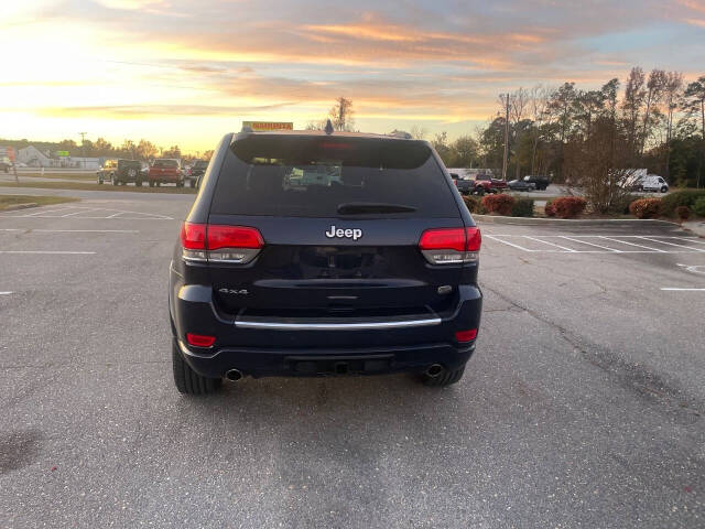 2018 Jeep Grand Cherokee for sale at MT CAR SALES INC in Goldsboro, NC