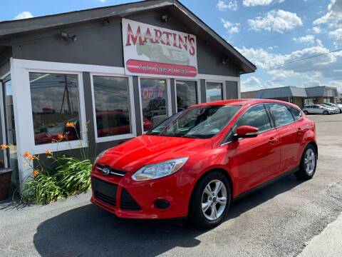 2014 Ford Focus for sale at Martins Auto Sales in Shelbyville KY