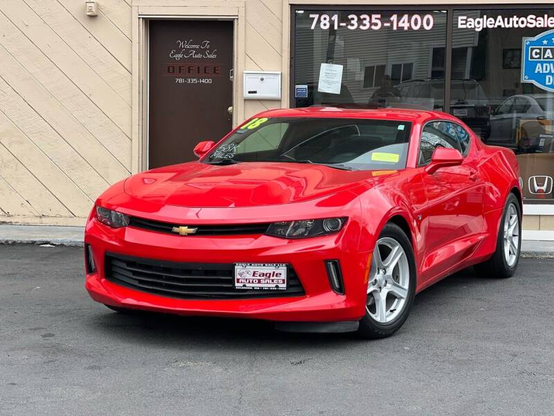 2018 Chevrolet Camaro for sale at Eagle Auto Sale LLC in Holbrook MA