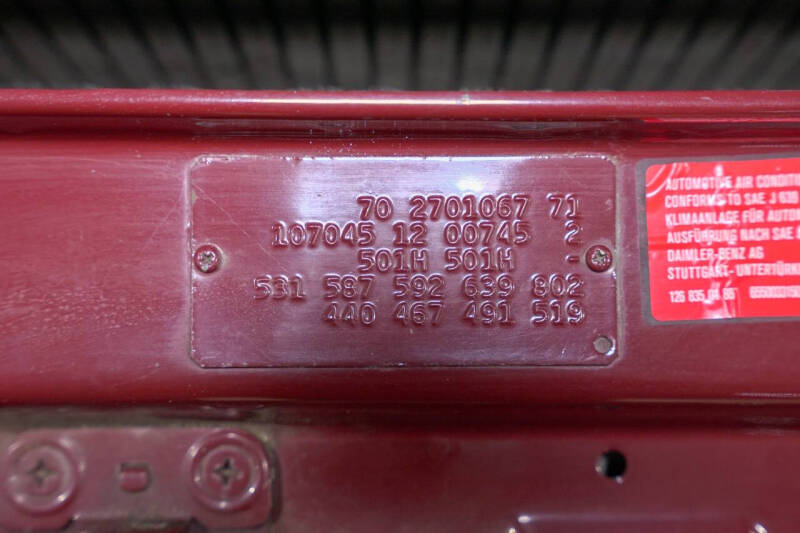 1982 Mercedes-Benz 380-Class 380 SL